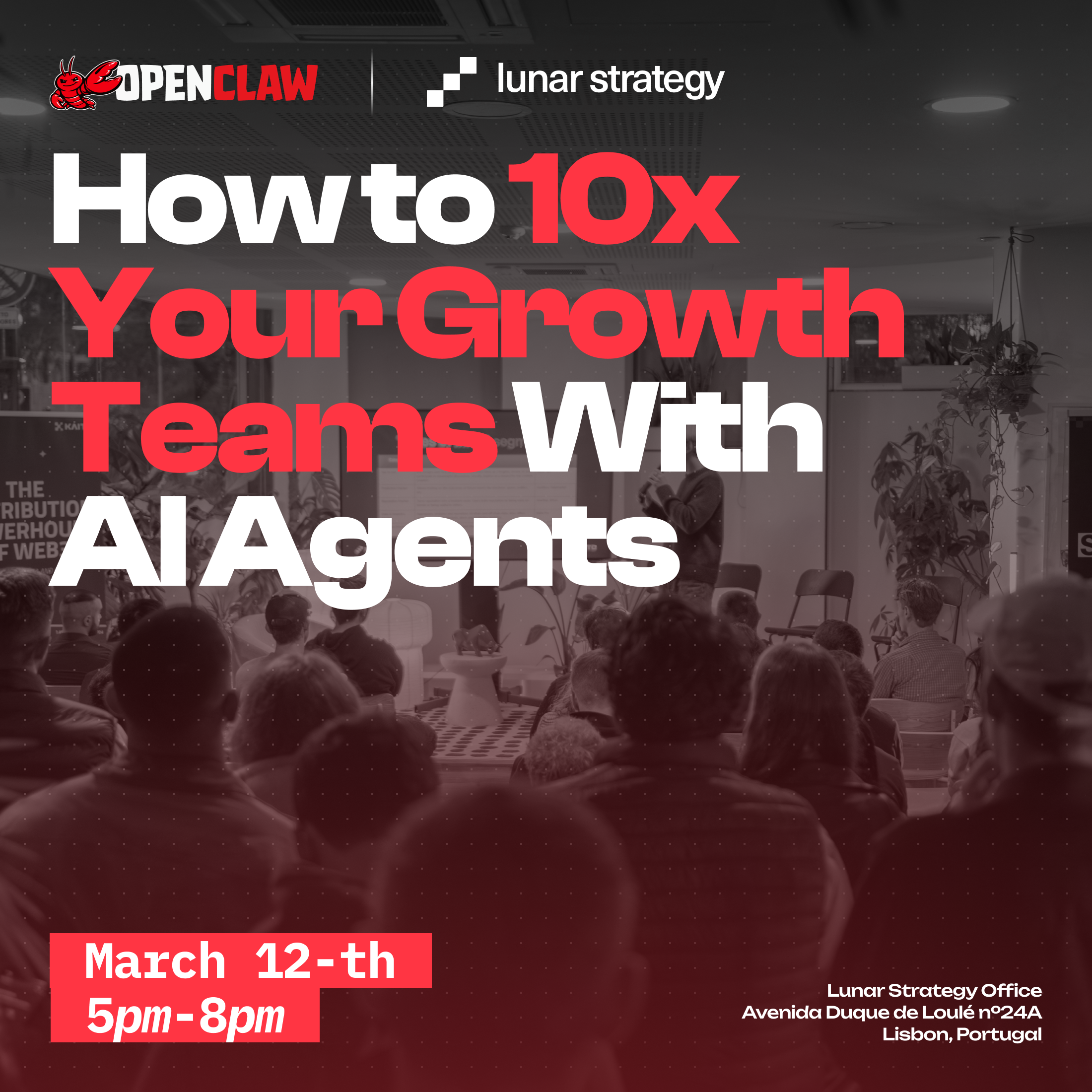 Lisbon OpenClaw and AI Agent Afterwork