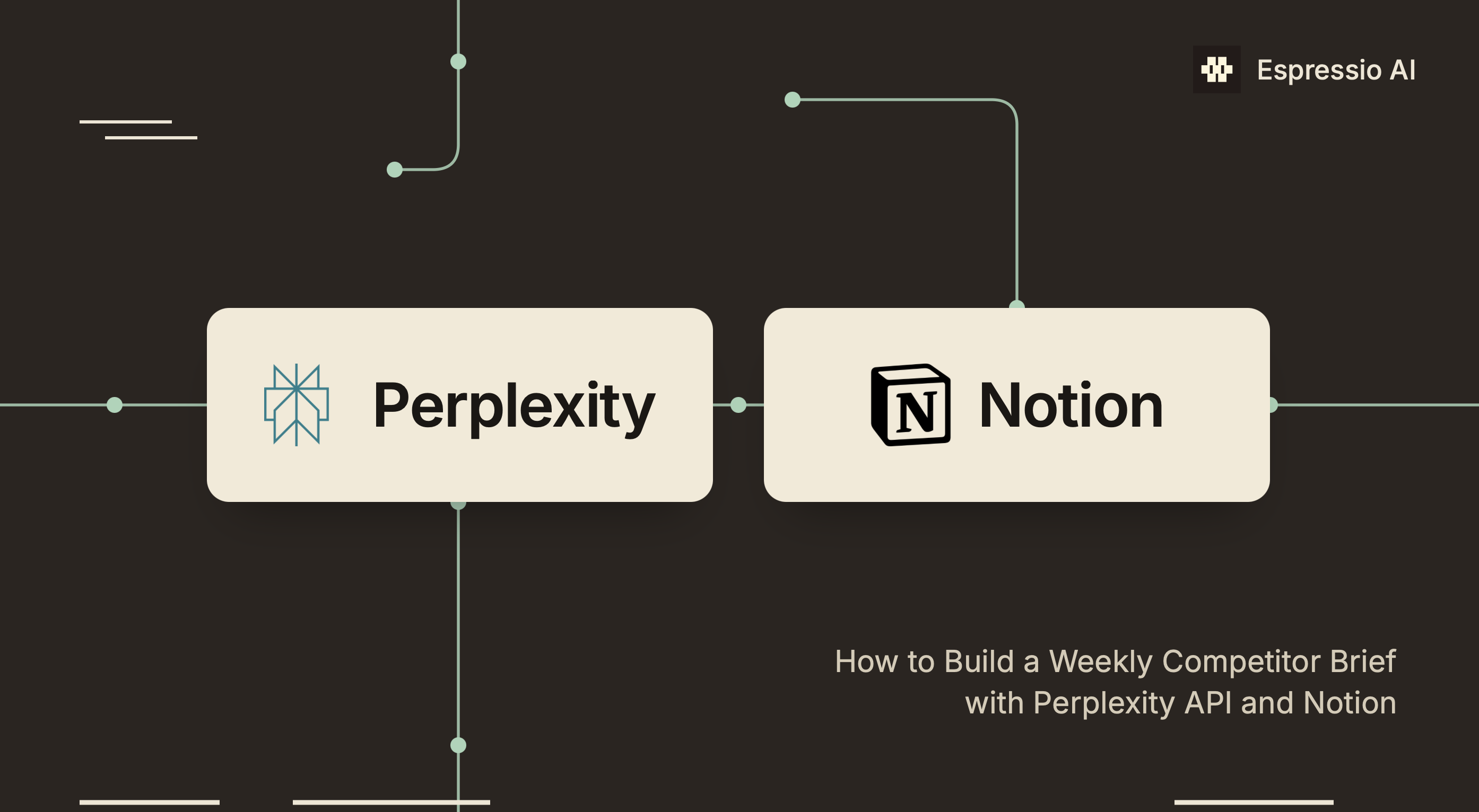 How to Build a Weekly Competitor Brief with the Perplexity API and Notion